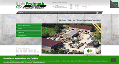 Desktop Screenshot of freimuth-abbruch.de
